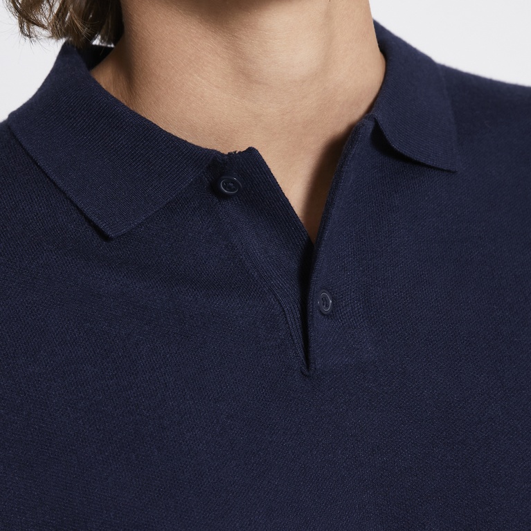 Knitted polo shirt "Ross" Navy